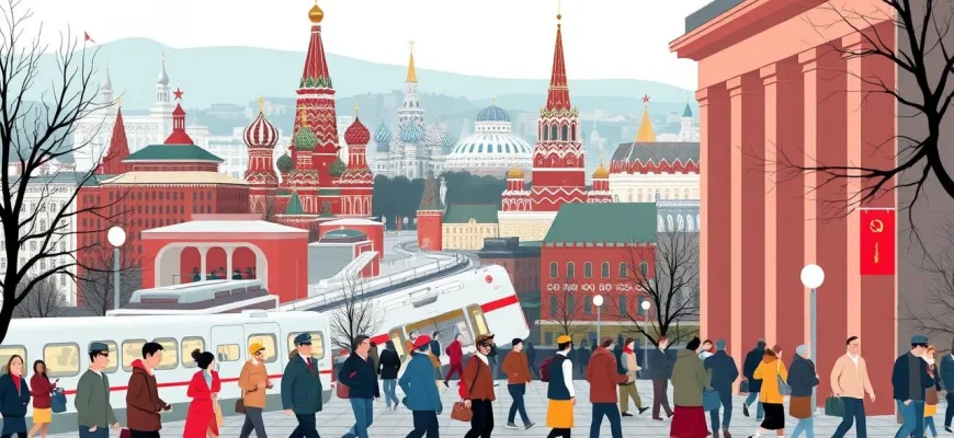 Películas soviéticas sobre Moscú: Un viaje en el tiempo