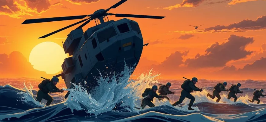 Películas de guerra sobre desembarcos