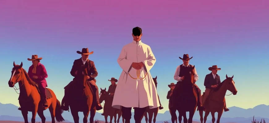 Películas de vaqueros con sacerdotes: una selección única