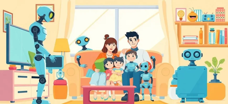 Películas familiares con androides