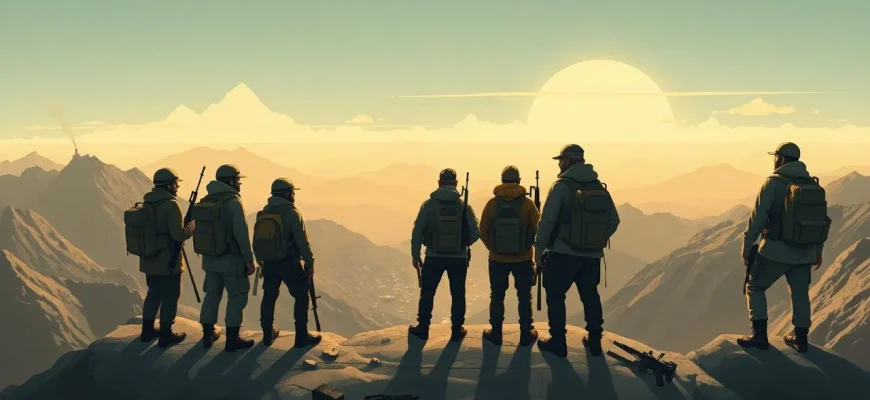 Películas de guerra con guías de montaña