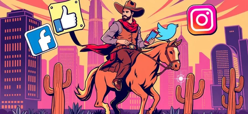 Películas de Westerns con un Toque de Redes Sociales