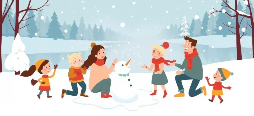 Películas familiares con tormentas de nieve