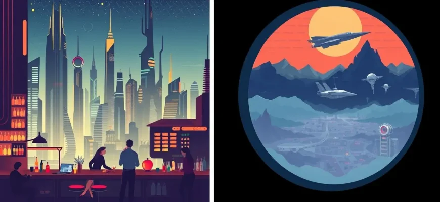 Películas de Ciencia Ficción con Cócteles