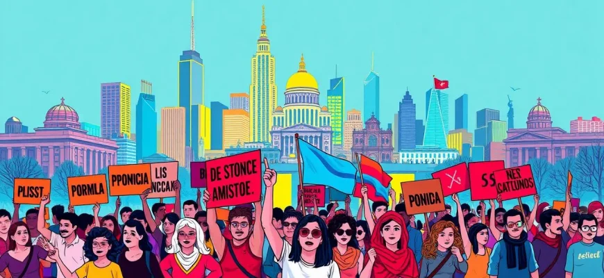 Películas de acción sobre protestas