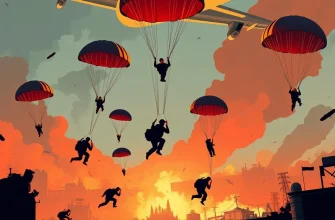 Películas de guerra sobre entrenamiento de paracaidistas