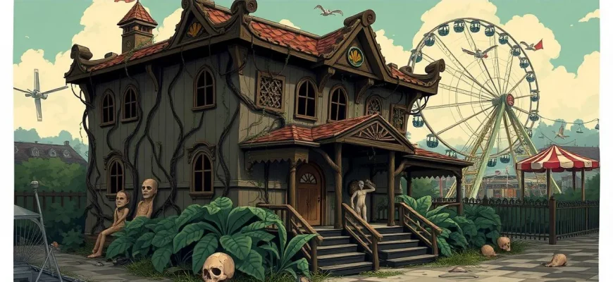 10 Películas de Terror en Parques de Atracciones