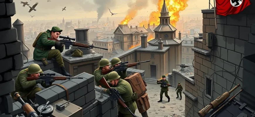 Películas de guerra sobre francotiradores en Stalingrado