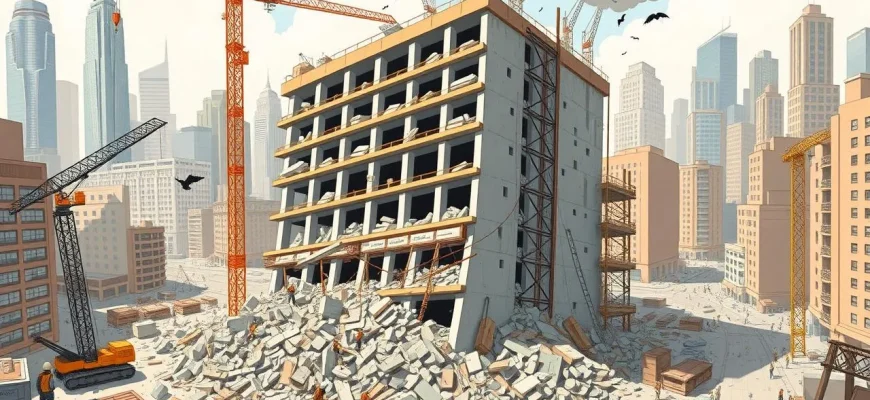 Películas de Edificios en Construcción Colapsando