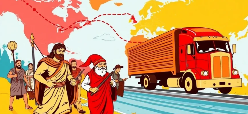 Películas históricas sobre rutas comerciales