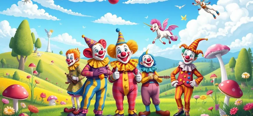 10 Películas de Fantasía con Payasos