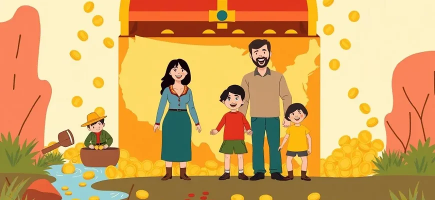 Películas familiares sobre la fiebre del oro