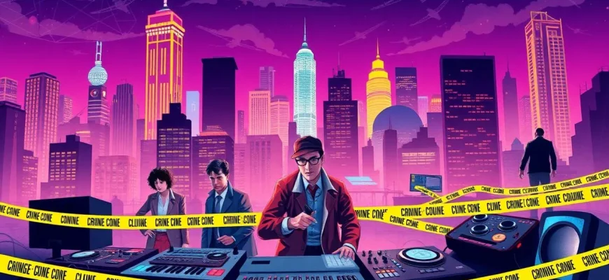 Películas de crimen con música electrónica