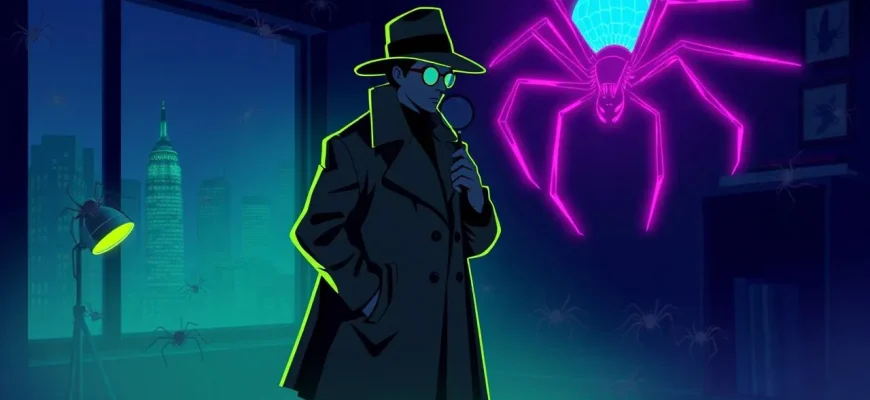 Películas de detectives con arañas: una selección única