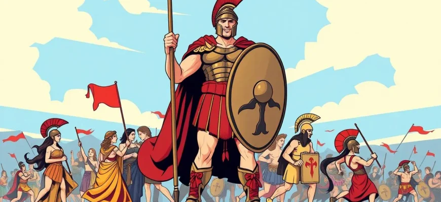 Películas históricas sobre la sociedad espartana