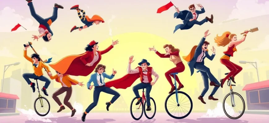 Comedias de acción con dobles de riesgo