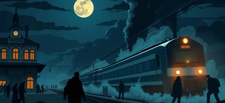 Películas de catástrofes en estaciones de tren