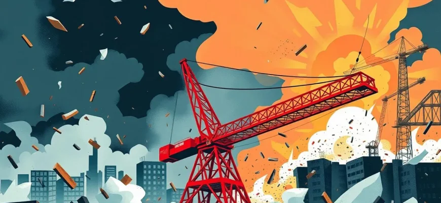 Películas de catástrofes con grúas: Adrenalina y suspenso