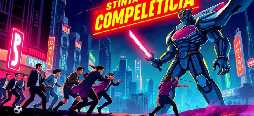 Películas de acción sobre competencia