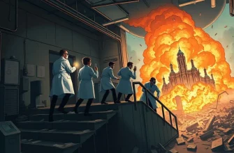 Películas de evacuación de científicos