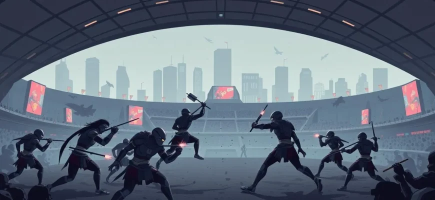 Películas de Ciencia Ficción con Luchas de Gladiadores