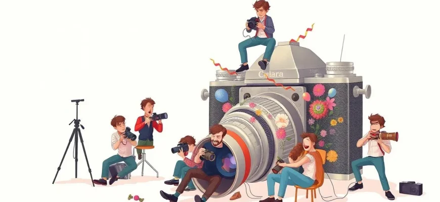 10 Películas Cómicas sobre Fotógrafos