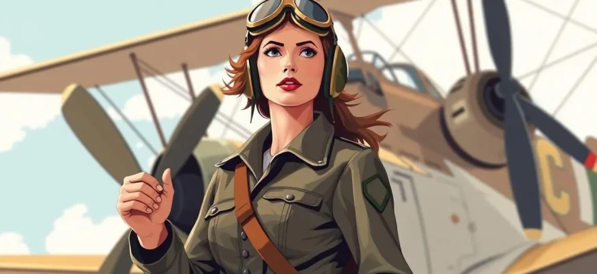 Películas de guerra con mujeres pilotos