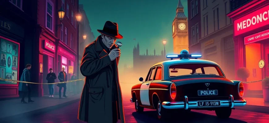 10 Películas Detective en Inglaterra