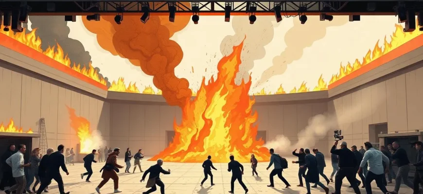 Películas de Catástrofes en Sets de Rodaje