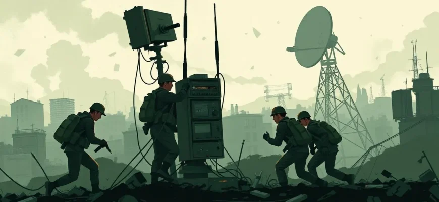 Películas de guerra sobre comunicadores en territorio enemigo