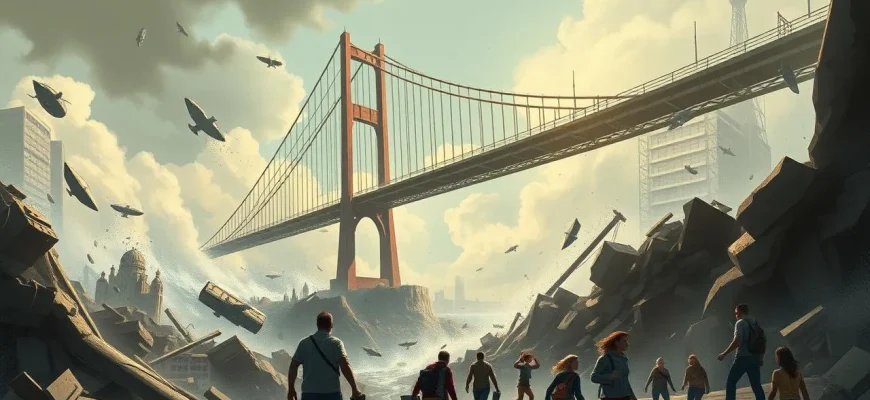 Películas de catástrofes con puentes colgantes