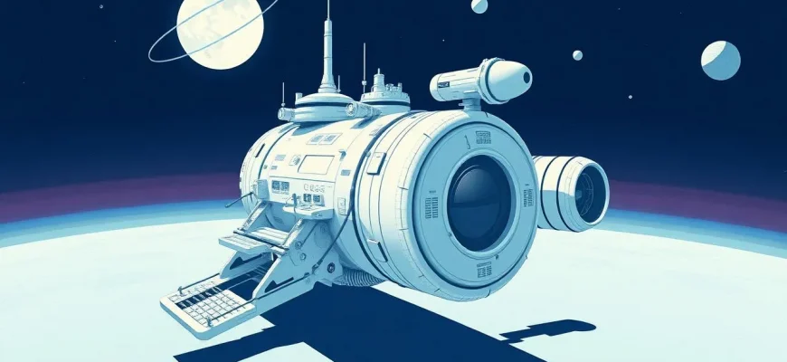 Películas soviéticas sobre estaciones espaciales