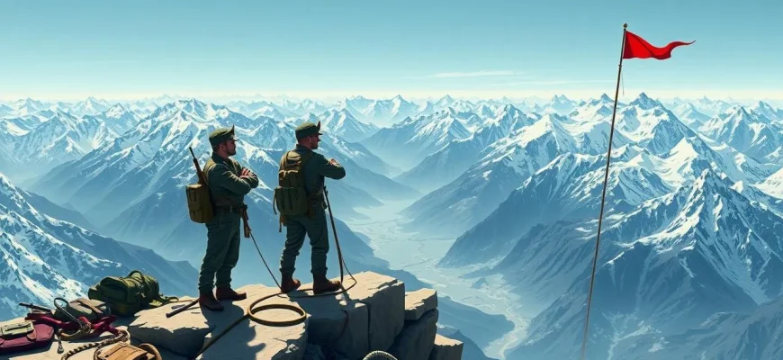 Películas de guerra sobre montañeros