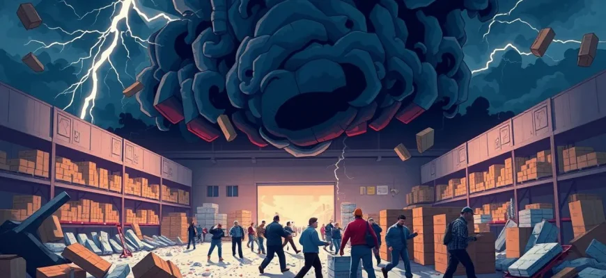 Películas de catástrofes en centros de distribución