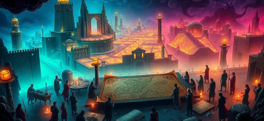 Películas Místicas sobre Cartas de Civilizaciones Antiguas