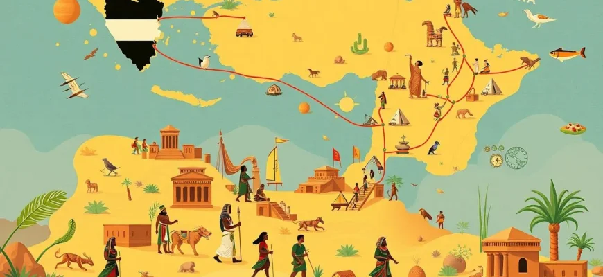 Películas históricas sobre las rutas comerciales de Nubia