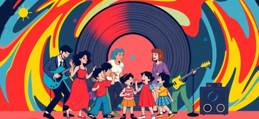 Películas familiares sobre rock