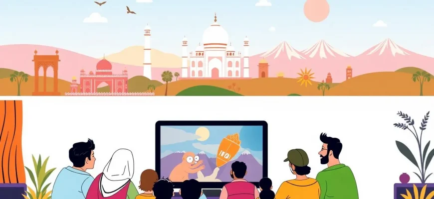 Películas familiares sobre la India