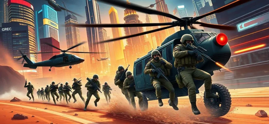 Películas de acción sobre el ejército moderno