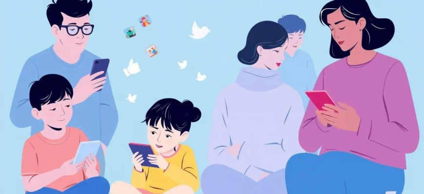 Películas familiares sobre redes sociales