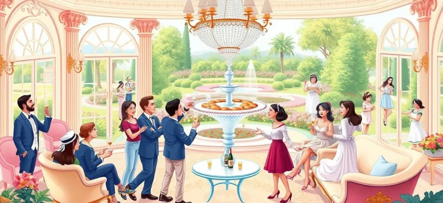 Comedias en Mansiones: Risas y Lujo