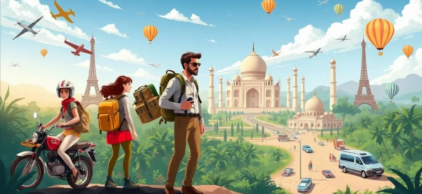 Películas de acción sobre viajeros