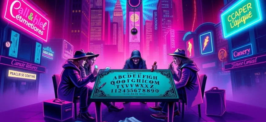 Películas de detectives y la tabla Ouija