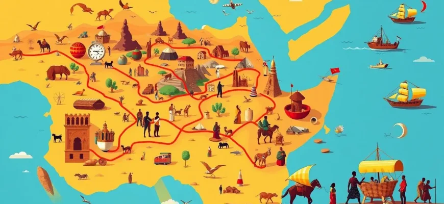 Películas históricas sobre la ruta transahariana