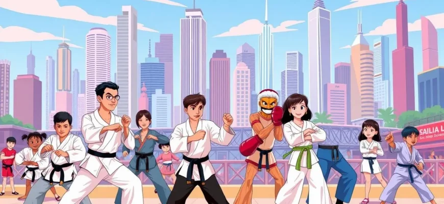 Películas familiares sobre artes marciales