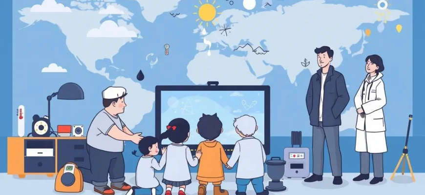 Películas familiares sobre meteorólogos