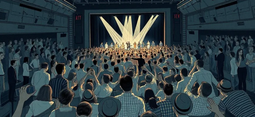 Películas sobre la aglomeración en conciertos