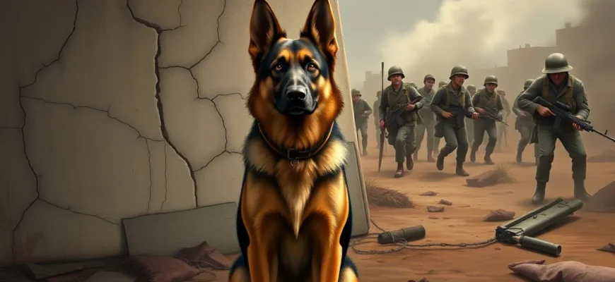 10 Películas de Guerra con Perros Guardianes