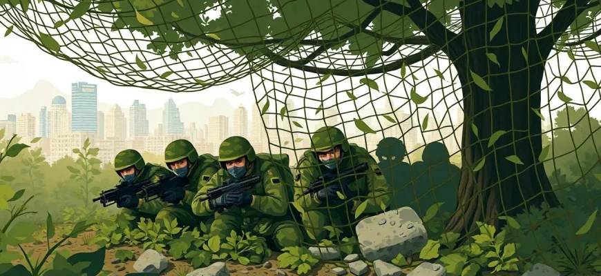 Películas de guerra sobre el arte del camuflaje