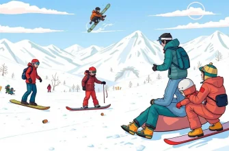 Comedias de Snowboard: Risas en la Nieve